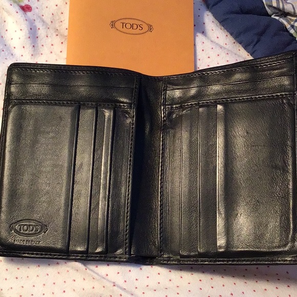 Tods black wallet - Picture 4 of 8